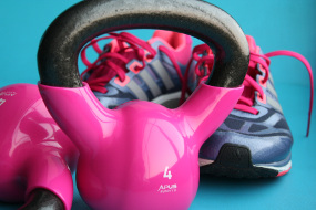 Some exercise equipment